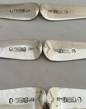 Georgian, George III, Twelve Scottish Silver Dessert Spoons. Edinburgh 1813 Alexander Henderson. 13 troy ounces.