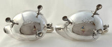 Georgian, George II, Pair of Silver Sauce Boats. London 1752 John Payne. 16.8 troy ounces.