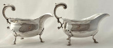 Georgian, George II, Pair of Silver Sauce Boats. London 1752 John Payne. 16.8 troy ounces.
