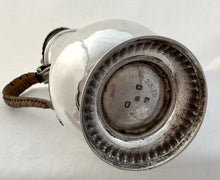 Georgian, George III, Silver Hot Water Jug. Arms of Bayntun & Northcote. London 1770 Daniel Smith & Robert Sharp. 22.5 troy ounces.