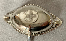 19th Century Silver Plate on Copper Toddy Ladle, inset George II 1757 Silver Sixpence.