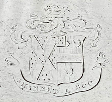 Crimean War Interest: George III Old Sheffield Plate Salver, Arms of Lt. Col. Henry Charles Fitzgerald, 33rd Regiment of Foot.