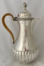 Georgian, George III, Silver Hot Water Jug. London 1784. 14.4 troy ounces.