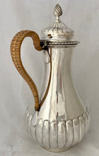 Georgian, George III, Silver Hot Water Jug. London 1784. 14.4 troy ounces.