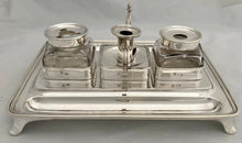 Georgian, George IV, Silver Inkstand. London 1825 R, J & S Garrard. 44.6 troy ounces.