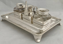 Georgian, George IV, Silver Inkstand. London 1825 R, J & S Garrard. 44.6 troy ounces.