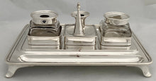 Georgian, George IV, Silver Inkstand. London 1825 R, J & S Garrard. 44.6 troy ounces.