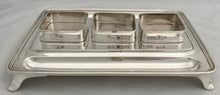 Georgian, George IV, Silver Inkstand. London 1825 R, J & S Garrard. 44.6 troy ounces.