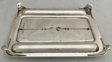 Georgian, George IV, Silver Inkstand. London 1825 R, J & S Garrard. 44.6 troy ounces.