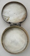 Early 19th Century Continental White Metal and Carved Mother of Pearl Box.