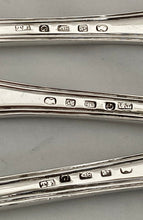 Georgian, George IV, Six Irish Silver Kings Pattern Tablespoons. Dublin 1827 Thomas Farnett. 19.5 troy ounces.