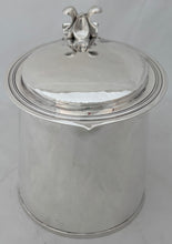 Charles II Style Large Silver Lidded Tankard. London 1932 Tessiers Ltd. 32.4 troy ounces.