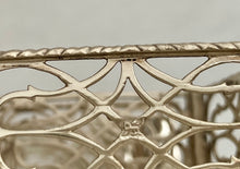 Georgian, George III, Silver Inkstand: Arms of Chasey. London 1768 Andrew Fogelberg. 21.3 troy ounces.