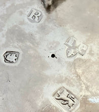 George II Pair of Lion Mask Silver Salts. London 1732 John Pero. 6.2 troy ounces.