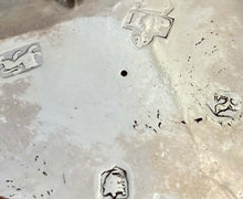 George II Pair of Lion Mask Silver Salts. London 1732 John Pero. 6.2 troy ounces.