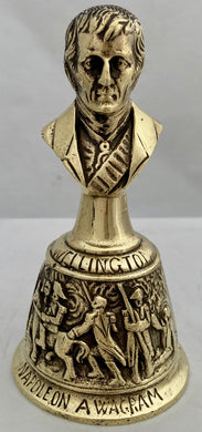 Duke of Wellington Brass Bust Table Bell.