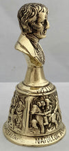 Duke of Wellington Brass Bust Table Bell.