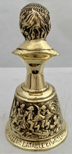 Duke of Wellington Brass Bust Table Bell.