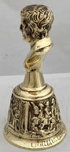 Duke of Wellington Brass Bust Table Bell.