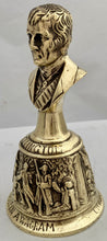 Duke of Wellington Brass Bust Table Bell.
