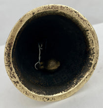 Duke of Wellington Brass Bust Table Bell.