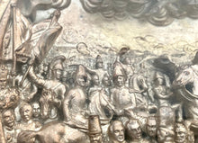 Battle of Waterloo 50th Anniversary Dutch Commemorative High Relief Plaque.