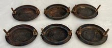 'TRAFALGAR SACRED TO NELSON': Six Vice-Admiral Viscount Nelson Commemorative Drawer Handles.