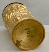 19th Century French Gilt Metal Electrotype Goblet, circa 1870.