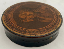 'The Three Peacemakers of Europe', Early 19th Century Papier Mache Snuff Box.