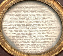 Duke of Wellington Appointed Governor of Plymouth, Framed & Glazed Clichés of the 1819 Medal, by Thomas Webb after Peter Rouw.