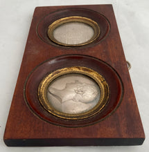 Duke of Wellington Appointed Governor of Plymouth, Framed & Glazed Clichés of the 1819 Medal, by Thomas Webb after Peter Rouw.