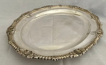 Georgian, George IV, Silver Meat Tray, Arms of Neeld & Karadordevic Crown of Serbia. London 1828 John Bridge. 79 troy ounces.