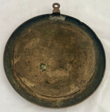 19th Century Gilt Brass Portrait Roundel of Prime Minister William Ewart Gladstone.