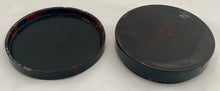 19th Century French Tortoiseshell & Yellow Metal Pique Circular Snuff Box.