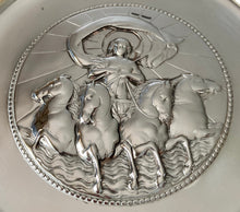 Victorian Silver Plated Neoclassical Dish, Attributed to Elkington, circa 1870 - 1880.