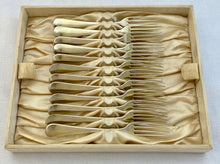 Georgian, George III, Thirty Six Piece Silver Gilt Dessert Service. London 1790/91.