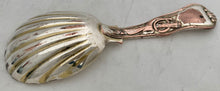 19th Century Silver Plate on Copper Stag Hunt Caddy Spoon, After Thomas Stothard.