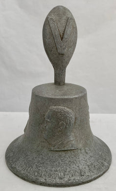 RAF Benevolent Fund Bell Made From German Aircraft Shot Down Over Britain 1939 - 1945.