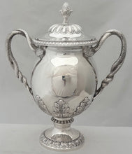 George V Silver Cup & Cover. London 1926 Wakely & Wheeler. 18.6 troy ounces.