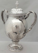 George V Silver Cup & Cover. London 1926 Wakely & Wheeler. 18.6 troy ounces.