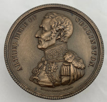 Death of the Duke of Wellington Obverse of the 1852 Allen & Moore Medal Paperweight.