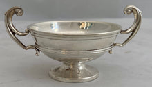 Edwardian Cased Set of Four Silver Trophy Cup Salts. Birmingham 1907 William Hutton & Sons Ltd. 5.7 troy ounces.