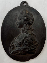 George III & Queen Charlotte Portrait Profile Plaques.