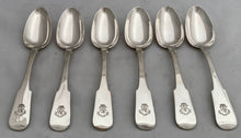 Georgian, George IV, Twelve Scottish Silver Tablespoons. Edinburgh 1822 Alexander Henderson. 31 troy ounces.