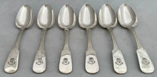 Georgian, George IV, Twelve Scottish Silver Tablespoons. Edinburgh 1822 Alexander Henderson. 31 troy ounces.