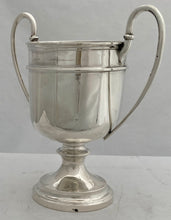 17th Cavalry British Indian Army Silver Trophy Cup. Hamilton & Co. 8.3 troy ounces.
