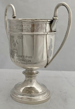 17th Cavalry British Indian Army Silver Trophy Cup. Hamilton & Co. 8.3 troy ounces.