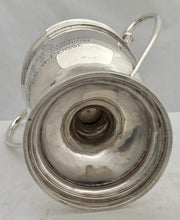 17th Cavalry British Indian Army Silver Trophy Cup. Hamilton & Co. 8.3 troy ounces.