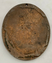 Benjamin Franklin 19th Century Bronze Portrait Profile Plaque, After Nini & Hackwood.