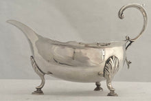 Georgian, George III, Silver Sauce Boat. London 1762. 3.85 troy ounces.